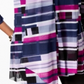 Blusa de malha assimétrica drapeada feminina Alfani, azul, tamanho pequeno P