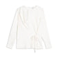 Topshop - Satin Waist Tie Blouse