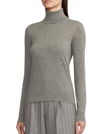 Ralph Lauren - Cashmere Manga Longa Gola Alta