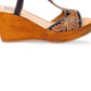 Myra - Women's Talitha Hand Tooled Wedge Sandal