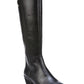 Botas altas femininas Dr. Scholl's Brilliance pretas, tamanho 7,5 M