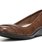 Sapatilhas Lifestride Loyal Ballerina Femininas Marrom Tamanho 8,5 M