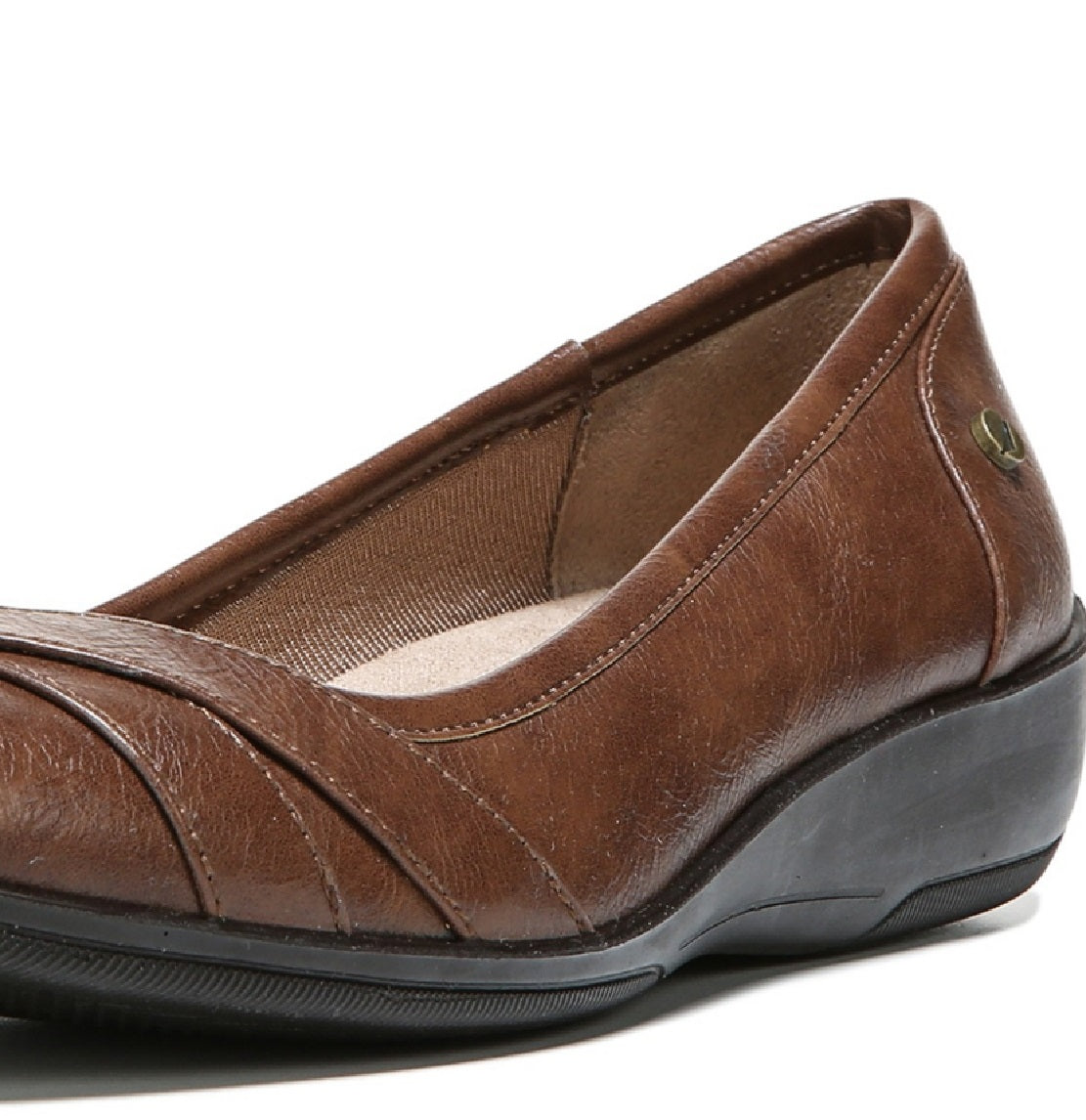 Sapatilhas Lifestride Loyal Ballerina Femininas Marrom Tamanho 8,5 M