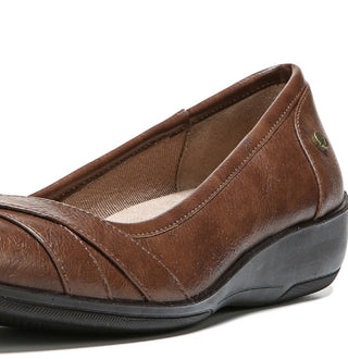 Sapatilhas Lifestride Loyal Ballerina Femininas Marrom Tamanho 8,5 M