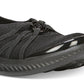 Bzees Niche Slip On Flat Feminino Preto Tamanho 6 M