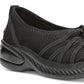 Bzees Niche Slip On Flat Feminino Preto Tamanho 6 M