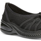 Bzees Niche Slip On Flat Feminino Preto Tamanho 6,5