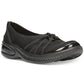 Bzees Niche Slip On Flat Feminino Preto Tamanho 9,5