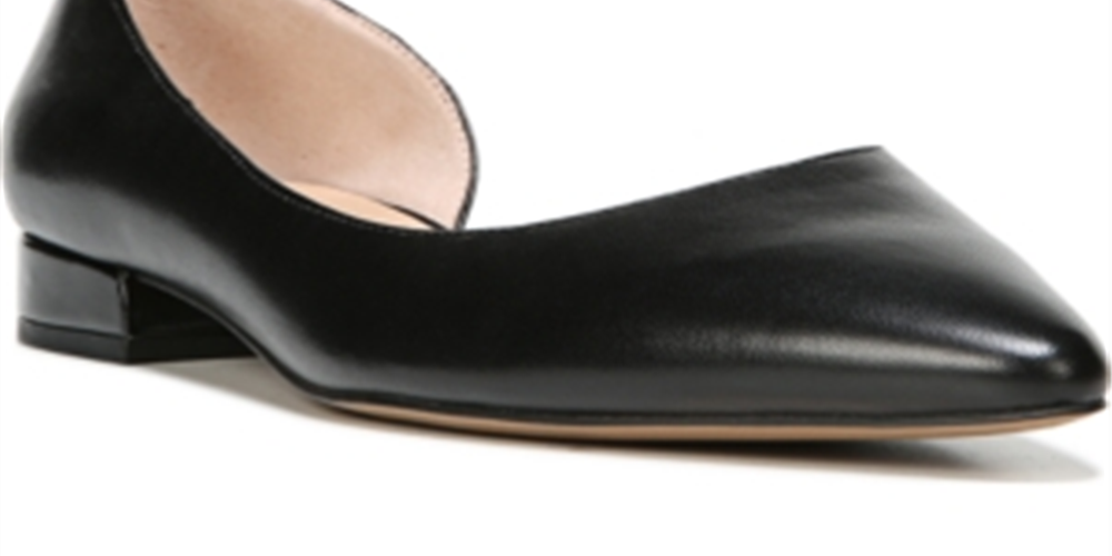 Sapatilhas de bailarina femininas Franco Sarto pretas tamanho 8,5 B
