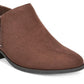 Botas curtas femininas Dr. Scholl's marrom tamanho 11 M
