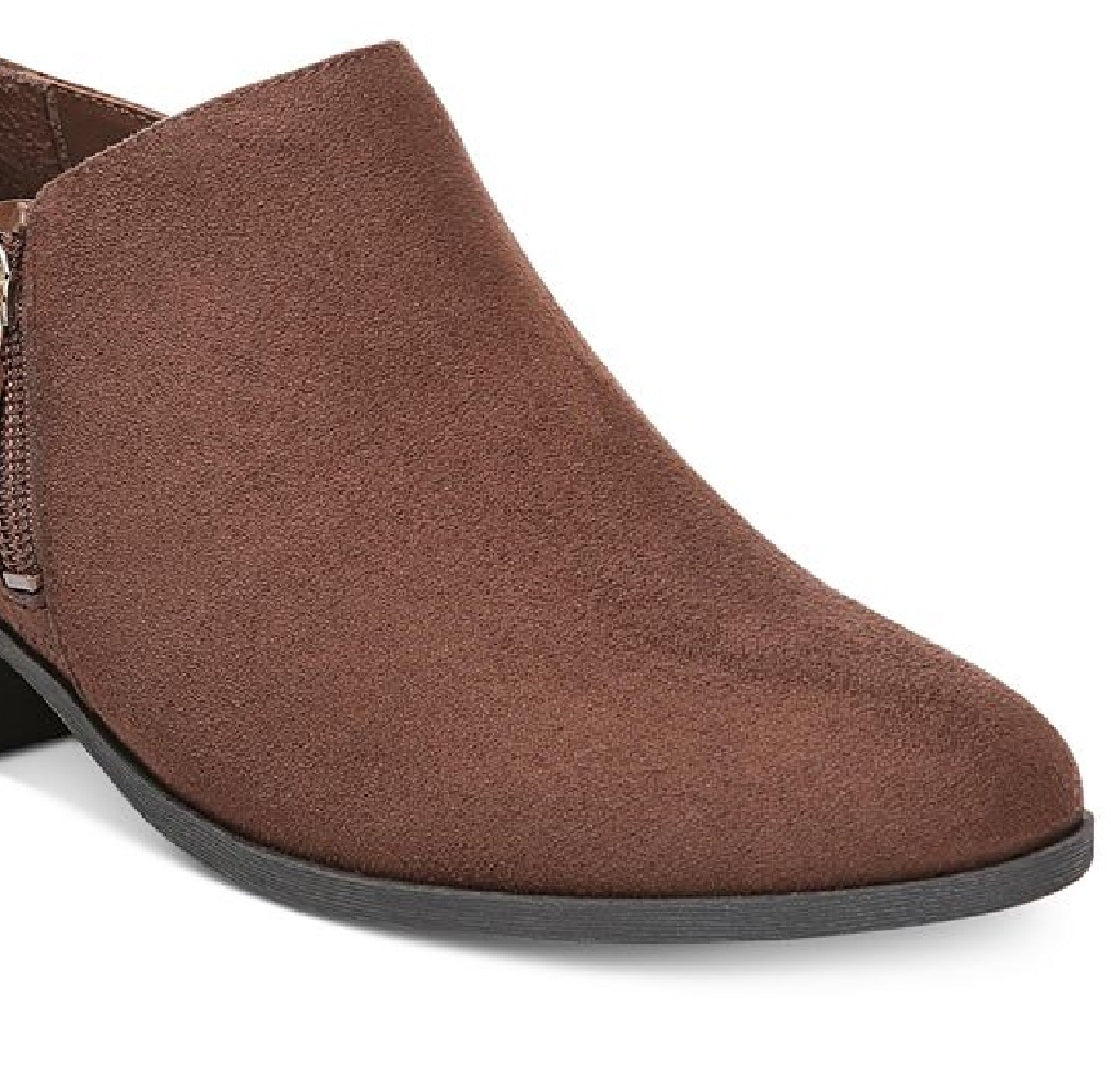 Botas curtas femininas Dr. Scholl's marrom tamanho 11 M