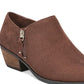 Botas curtas femininas Dr. Scholl's marrom tamanho 11 M