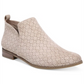 Bota feminina Dr. Scholl's Rate Ankle Bootie marrom tamanho 8,5 M