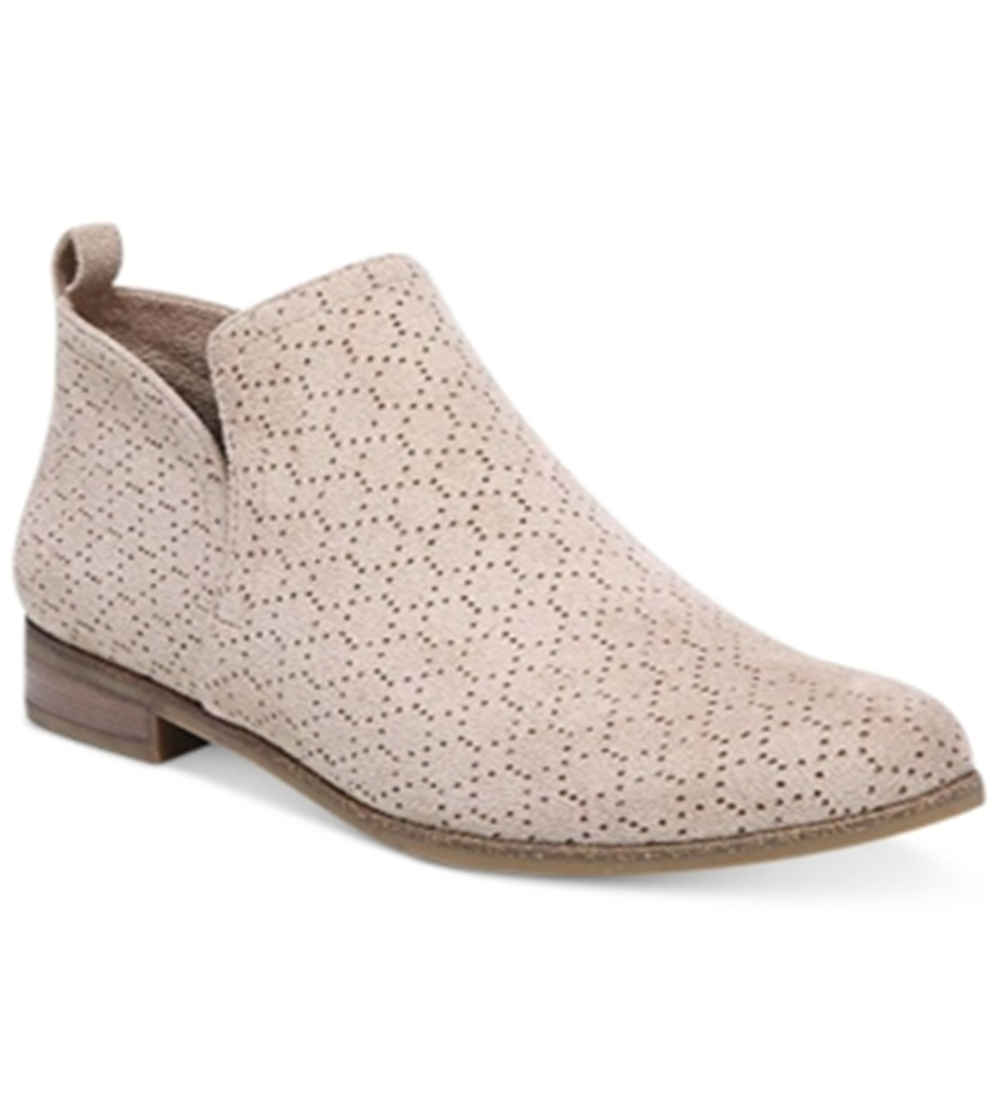 Bota feminina Dr. Scholl's Rate Ankle Bootie marrom tamanho 8,5 M