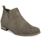 Bota feminina Dr. Scholl's Rate perfurada verde tamanho 6,5 M