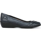 Sapatilhas LifeStride Loyal Ballerina Femininas Pretas Tamanho 9,5N