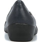 Sapatilhas LifeStride Loyal Ballerina Femininas Pretas Tamanho 9,5N