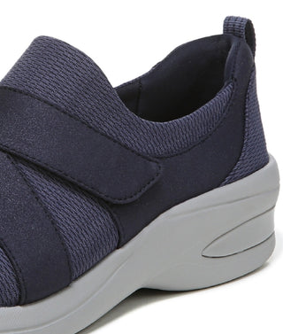 Sapatos Mary Jane Bzees Refresh Laváveis ​​Slip-On Femininos Azul Tamanho 7,5 M