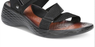 Sandália Bzees Jive Feminina Preta Tamanho 8,5 M