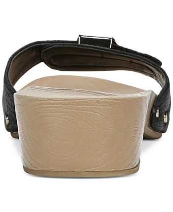 Sandálias Slide Dr. Scholl's Classic Femininas Pretas Tamanho 9 M