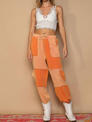 Pol - Patch Work with Pockets Joggers