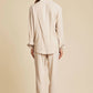 Barefoot Dreams - Linen Blend Long Sleeve Blouse