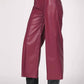 Another Love - Sparkle Wide Leg Leather Pants