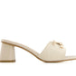 Andrea - Women's Slip On Heeled Sandals