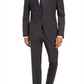 Terno BOSS Genius Trim Fit Solid Wool em cinza escuro, tamanho 40 curto