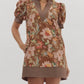 Entro - Renee Fall Floral Mini Dress