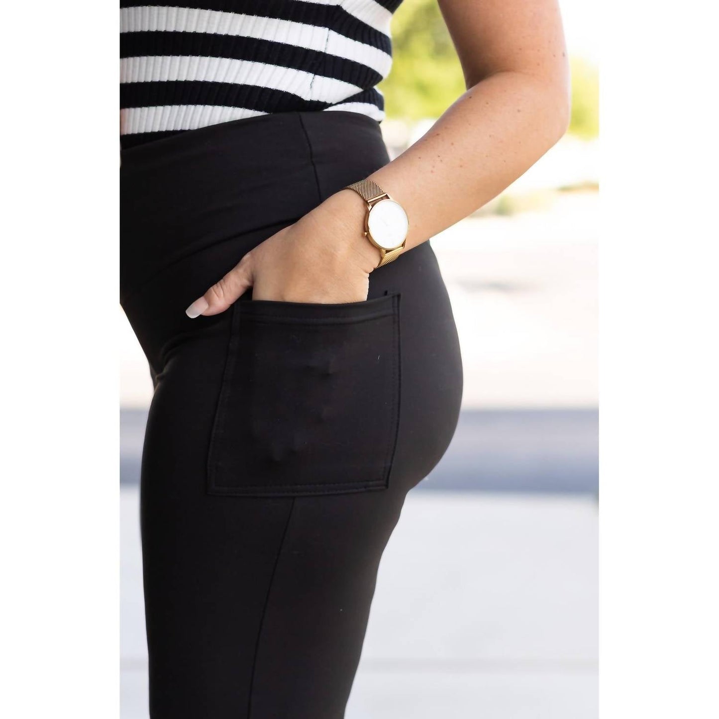 Julia Rose - Faith Tummy Control High Waisted Guacho Pants