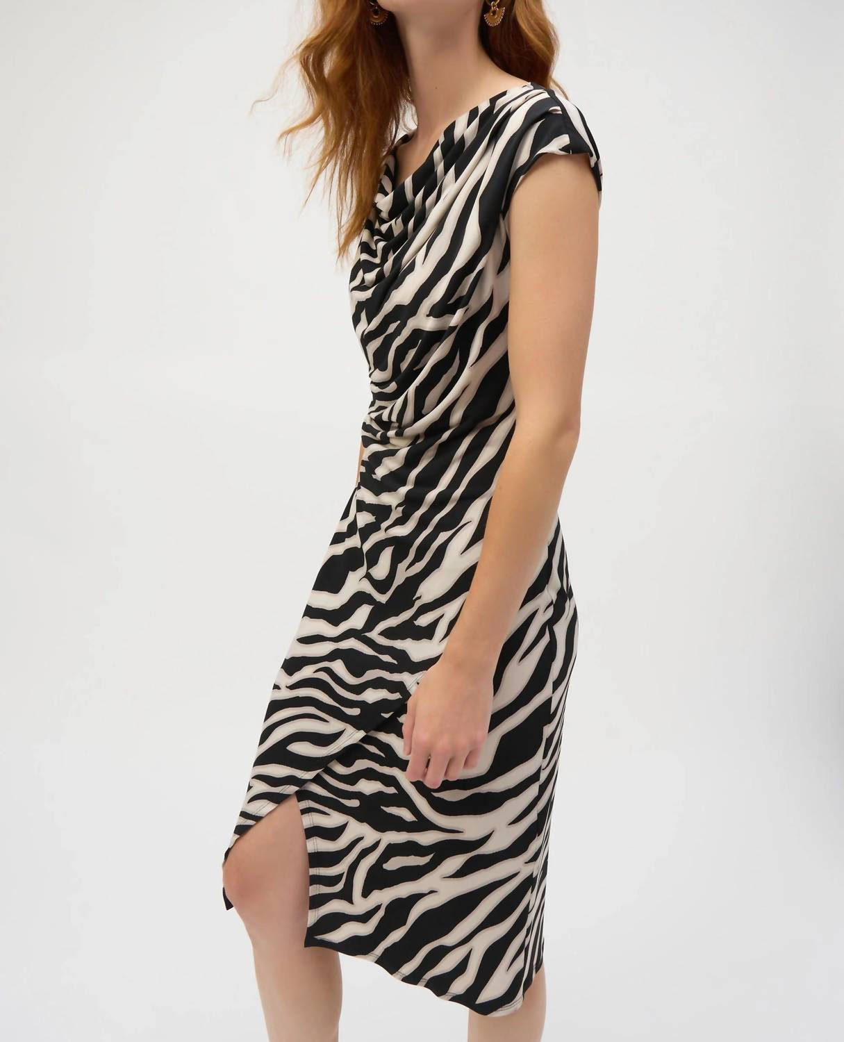 Joseph Ribkoff - Animal Print Sheath Dress