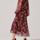 Astr - Calantha V-neck Floral Maxi Dress