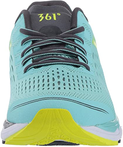 Tênis de corrida feminino Meraki 2 da 361 Degrees, azul-avermelhado/ébano, tamanho 10,5 B(M) EUA