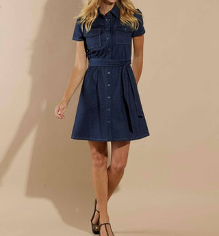 Jude Connally - Ingrid Short Sleeve Denim Dress