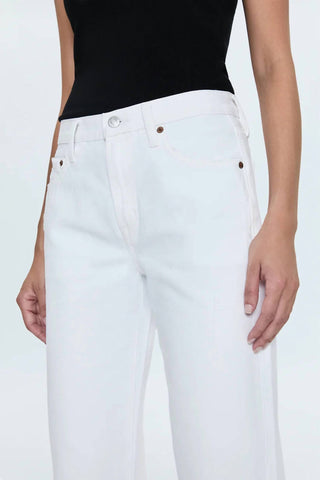 Pistola - Lexi Mid Rise Bowed Straight Jeans