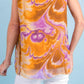 Gigi Moda - Fernanda Swirl Silk Top