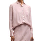 Atm - Matte Silk Charmeuse Boyfriend Shirt