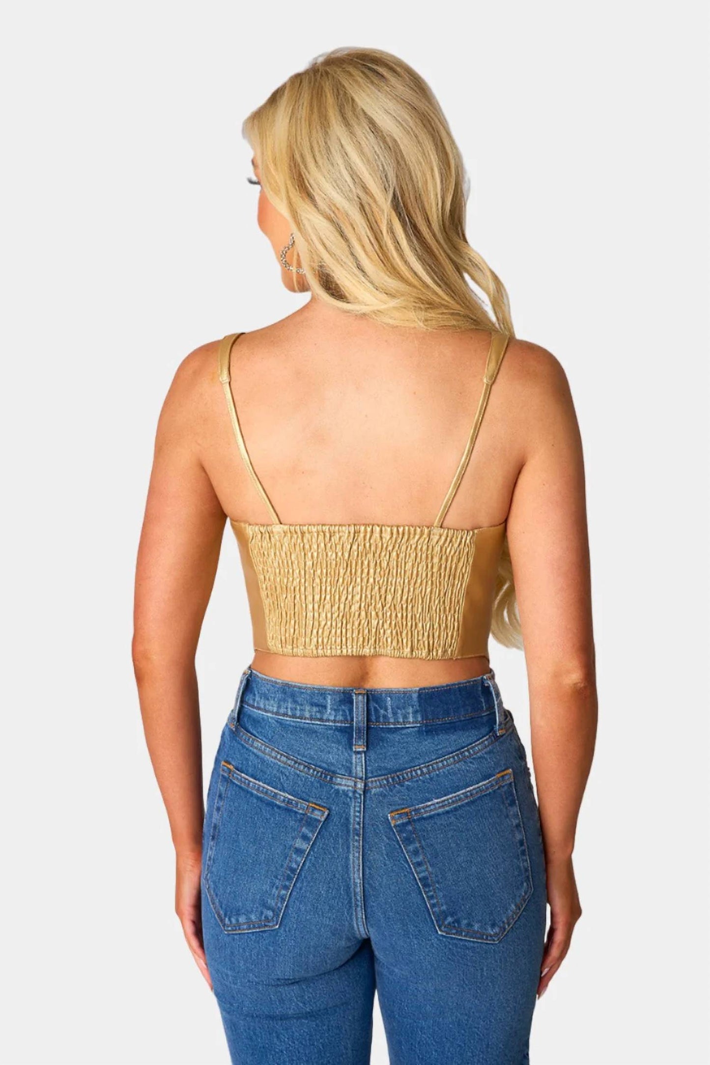 Buddylove - Coco Vegan Leather Corset Top