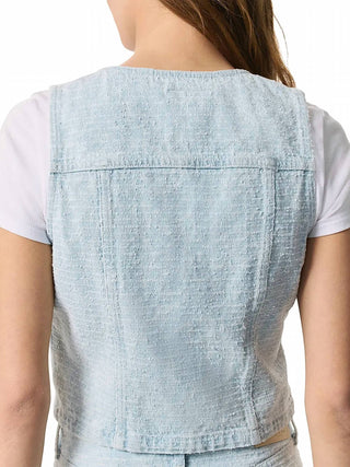 Rag &amp; Bone - Colete Juliana Tweed com botões frontais