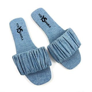 Yosi Samra – Sandália Feminina Naomi Ruched