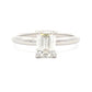 .98ct Moissanite  Sterling Silver