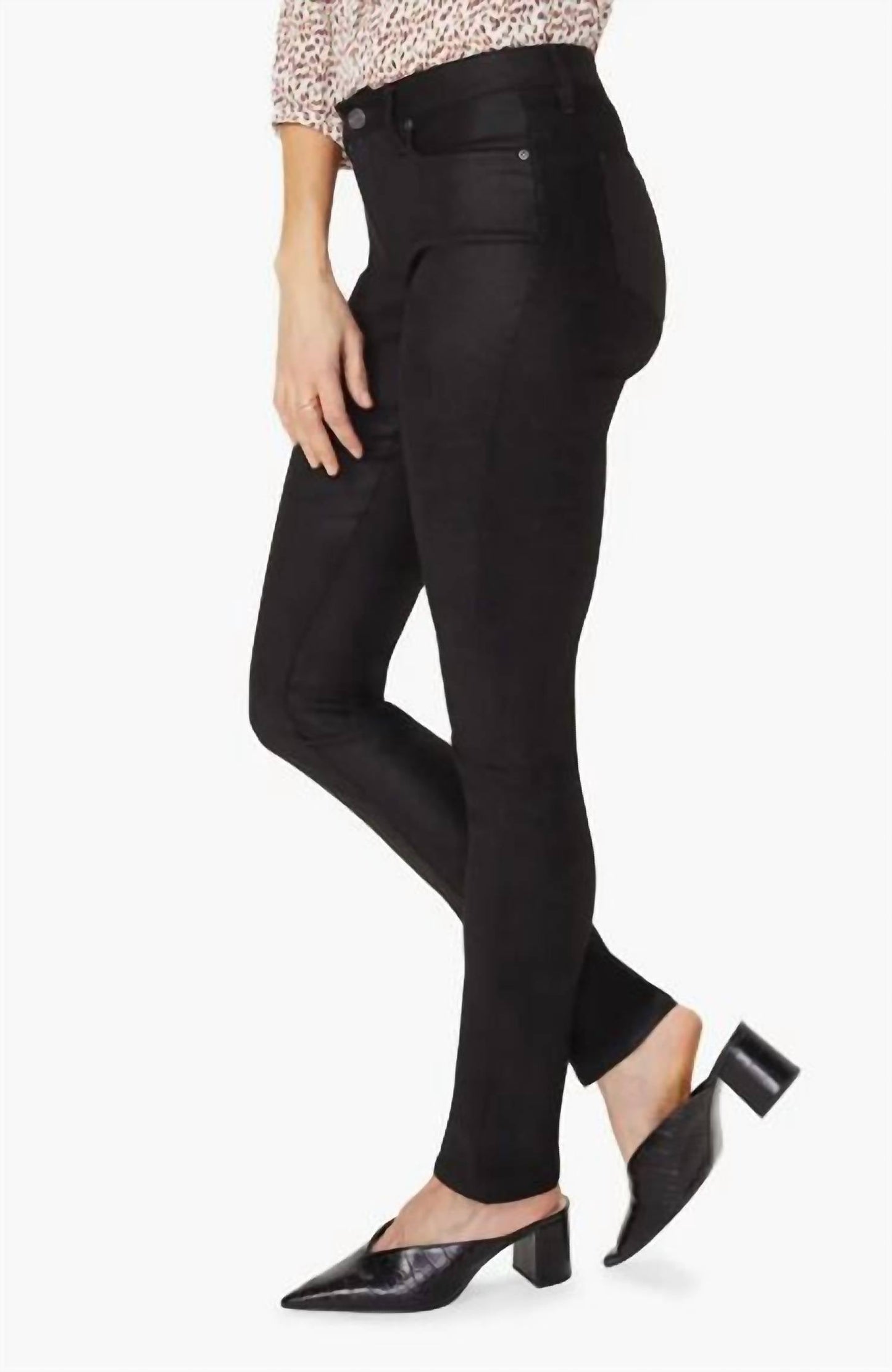 Nydj - Alina Faux Suede Textured Skinny Pants