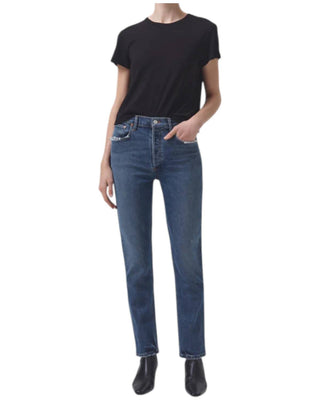 Agolde - Calça Jeans Longa Riley