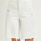 Risen - Mid Rise Bermuda Shorts