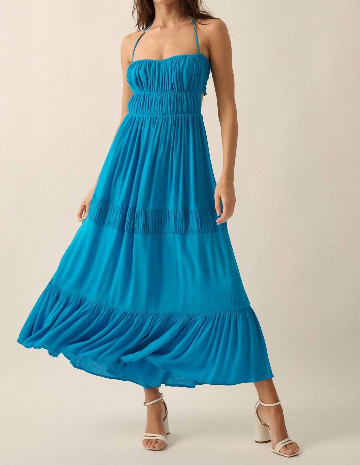 Promesa - Solid Maxi Dress