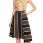 Eva Franco - Stripe Midi Skirt