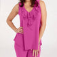 Sympli - Flutter Sleeveless Top