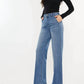 Kancan - HIGH RISE WIDE LEG TROUSER