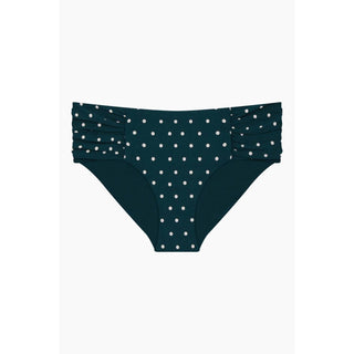 Seafolly - Calcinha de biquíni retrô com laterais largas